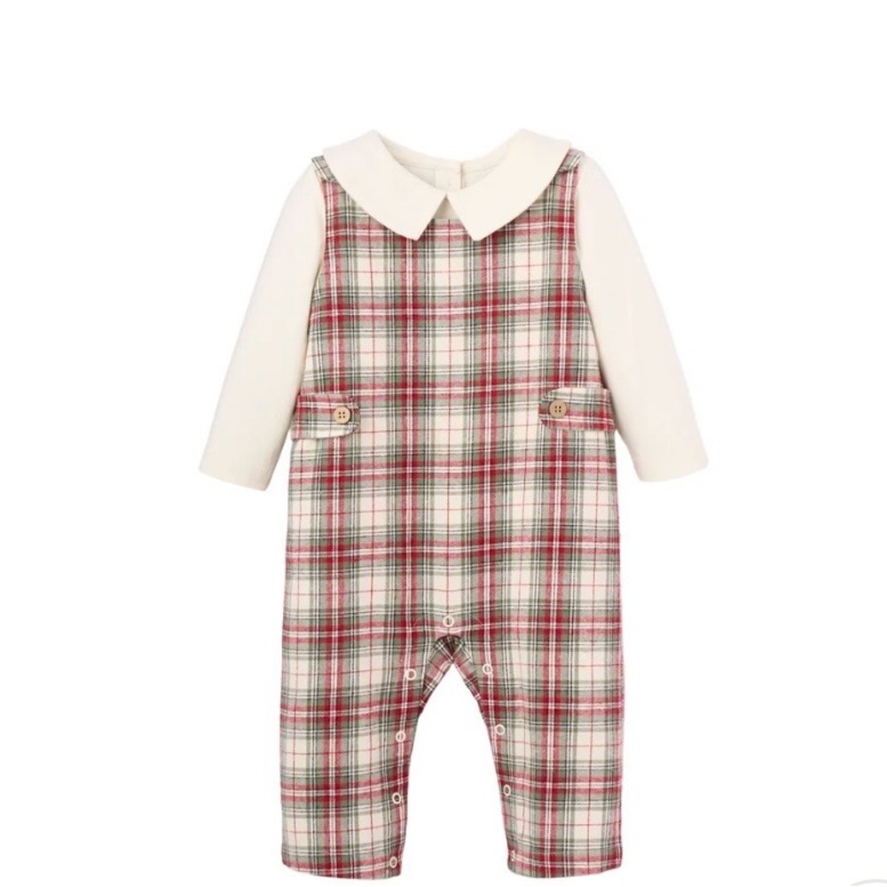 Plaid Kids One Piece